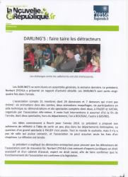 Article de La Nouvelle République du Centre Ouest du Mercredi 19 juin 2013