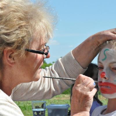 Maquillage des enfants à POISIEUX - Dimanche 17 Mai 2015