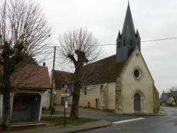 L'église du village de PAUDY